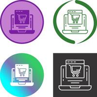 Add to Cart Icon Design vector