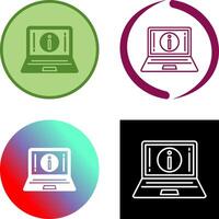 Information Icon Design vector