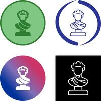 Statue Icon Design vector