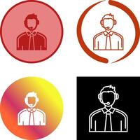 Customer Support Icon Design vector