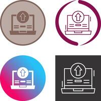 Upload Icon Design vector