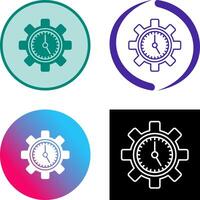 Time Management Icon Design vector