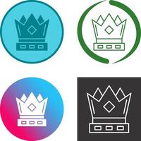 Crown Icon Design vector