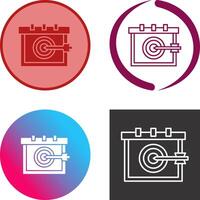 Target Icon Design vector