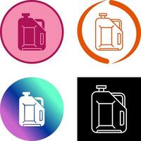 Jerrycan Icon Design vector