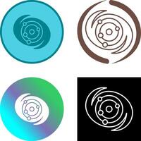 Galaxy Icon Design vector