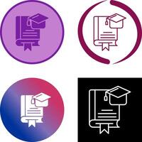 Graduation Icon Design vector