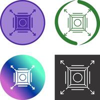 Maximize Icon Design vector