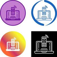 Remote Icon Design vector