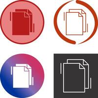 Copy Icon Design vector