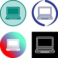 Laptop Icon Design vector