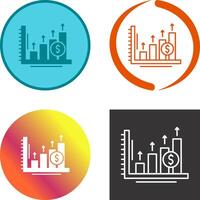 Profit Icon Design vector