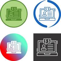 Employee Benefits Icon Design vector