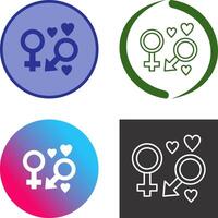 Genders Icon Design vector