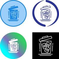 Delete Icon Design vector