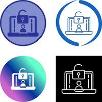 Access Icon Design vector