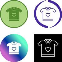 T Shirt Icon Design vector