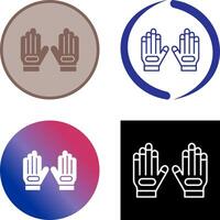 Glove Icon Design vector