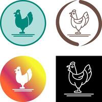 Poultry Icon Design vector