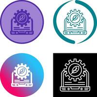 Setting Icon Design vector