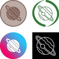 Planet Icon Design vector