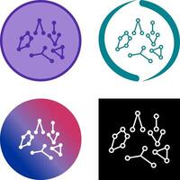 Constellation Icon Design vector