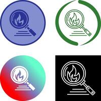 Disaster Icon Design vector