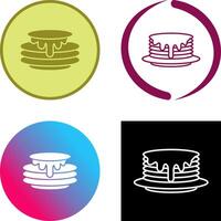 Pancake Icon Design vector