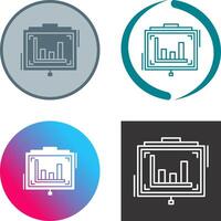 Presentation Icon Design vector