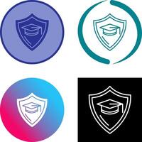 Education Protection Icon Design vector