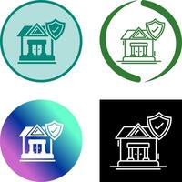 House Protection Icon Design vector