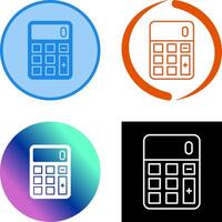 diseño de icono de calculadora vector