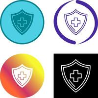 Health Protection Icon Design vector