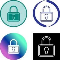 Lock Icon Design vector