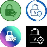 Secure Icon Design vector