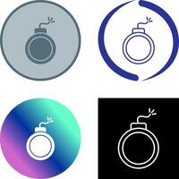 Bomb Icon Design vector