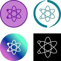 Atom Icon Design vector