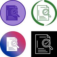 Check Icon Design vector