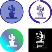 diseño de icono de cactus vector