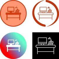 Desktop Icon Design vector