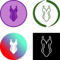 Swim Suit Icon Design vector