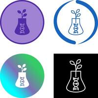 diseño de icono de biología vector