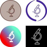 Microscope Icon Design vector