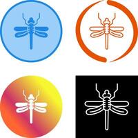 Dragonfly Icon Design vector