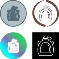 Canteen Icon Design vector