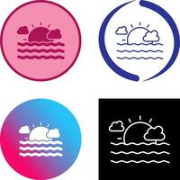 Sea Icon Design vector