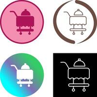 Room Service Icon Design vector