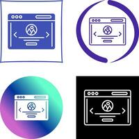 Web Page Icon Design vector