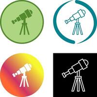 Telescope Icon Design vector