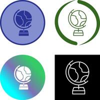 Globe Icon Design vector